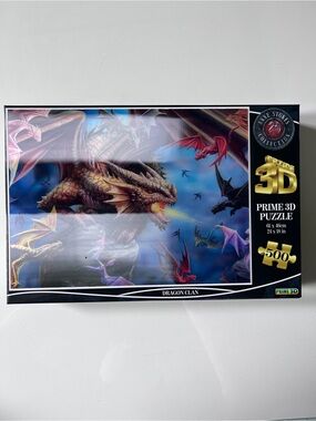 Prime 3D Lenticular Dragon Clan Puzzle - Brand New Sealed Condition